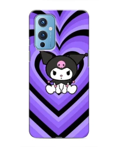 Чехол для OnePlus 9 с картинкой «Kuromi и фиолетовые сердца» Чехол для OnePlus 9 с картинкой «Kuromi и фиолетовые сердца»