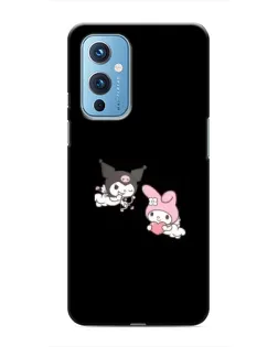 Чехол для OnePlus 9 с картинкой «My Melody и Kuromi» Чехол для OnePlus 9 с картинкой «My Melody и Kuromi»