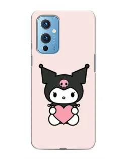 Чехол для OnePlus 9 с картинкой «Kuromi и сердце» Чехол для OnePlus 9 с картинкой «Kuromi и сердце»