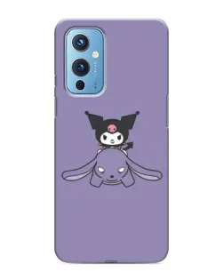 Чехол для OnePlus 9 с картинкой «Kuromi на лиловом фоне» Чехол для OnePlus 9 с картинкой «Kuromi на лиловом фоне»