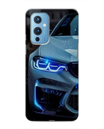 Чохол для OnePlus 9 з картинкою «Погляд BMW з синіми фарами» Чохол для OnePlus 9 з картинкою «Погляд BMW з синіми фарами»