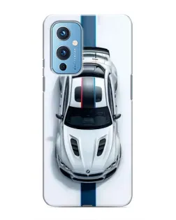 Чохол для OnePlus 9 з картинкою «Вид зверху — BMW M»
