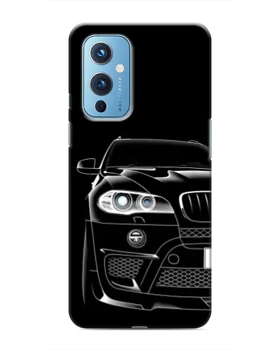 Чохол для OnePlus 9 з картинкою «Темний силует BMW» Чохол для OnePlus 9 з картинкою «Темний силует BMW»
