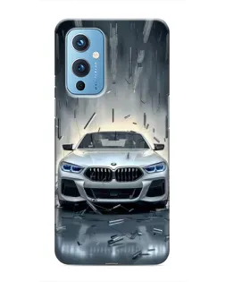 Чохол для OnePlus 9 з картинкою «BMW у світлі фар»