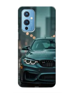 Чохол для OnePlus 9 з картинкою «BMW у вогнях міста»
