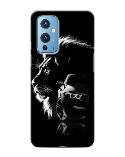 Чохол для OnePlus 9 з картинкою «BMW та лев» Чохол для OnePlus 9 з картинкою «BMW та лев»