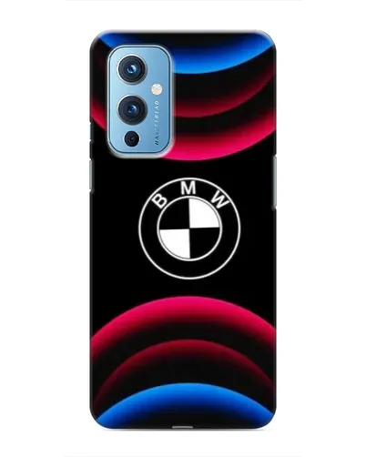 Чохол для OnePlus 9 з картинкою «Логотип BMW та неонові дуги» Чохол для OnePlus 9 з картинкою «Логотип BMW та неонові дуги»