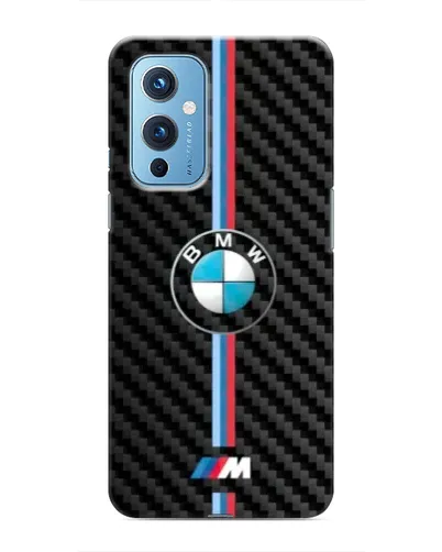 Чохол для OnePlus 9 з картинкою «Емблема BMW та карбон» Чохол для OnePlus 9 з картинкою «Емблема BMW та карбон»
