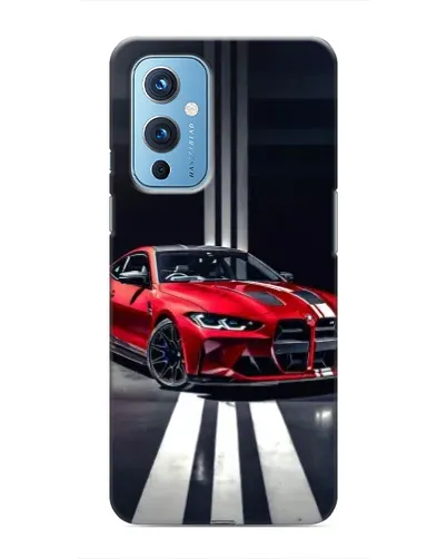 Чохол для OnePlus 9 з картинкою «Червона BMW на дорозі» Чохол для OnePlus 9 з картинкою «Червона BMW на дорозі»