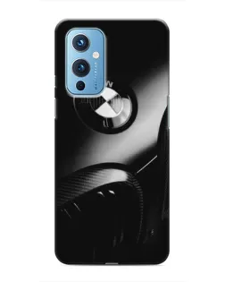 Чохол для OnePlus 9 з картинкою «Емблема BMW — макро»