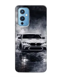 Чохол для OnePlus 9 з картинкою «BMW крізь туман»