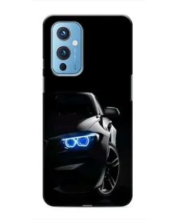 Чехол для OnePlus 9 с картинкой «BMW — ночной взгляд» Чехол для OnePlus 9 с картинкой «BMW — ночной взгляд»