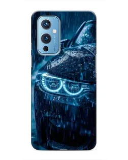 Чехол для OnePlus 9 с картинкой «BMW под дождем» Чехол для OnePlus 9 с картинкой «BMW под дождем»