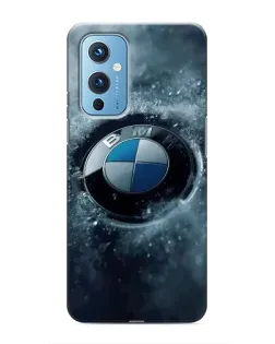 Чехол для OnePlus 9 с картинкой «Логотип BMW — лед» Чехол для OnePlus 9 с картинкой «Логотип BMW — лед»