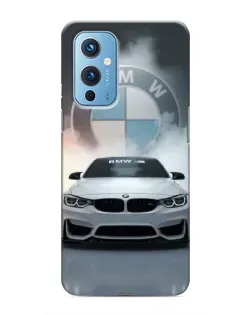 Чехол для OnePlus 9 с картинкой «BMW в белом дыму» Чехол для OnePlus 9 с картинкой «BMW в белом дыму»