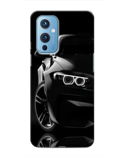 Чехол для OnePlus 9 с картинкой «Черная BMW — профиль» Чехол для OnePlus 9 с картинкой «Черная BMW — профиль»