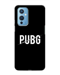Чохол для OnePlus 9 з картинкою «PUBG — білий логотип»