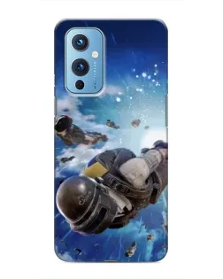 Чохол для OnePlus 9 з картинкою «Десант PUBG — стрибок»
