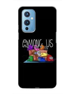 Чохол для OnePlus 9 з картинкою «Логотип Among Us» Чохол для OnePlus 9 з картинкою «Логотип Among Us»