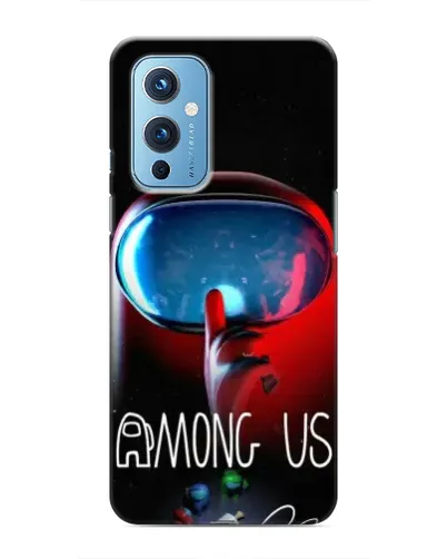 Чохол для OnePlus 9 з картинкою «Червоний імпостер — макро» Чохол для OnePlus 9 з картинкою «Червоний імпостер — макро»