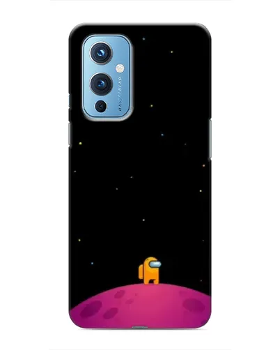 Чохол для OnePlus 9 з картинкою «Самотній герой на планеті» Чохол для OnePlus 9 з картинкою «Самотній герой на планеті»