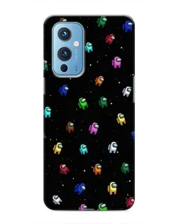Чехол для OnePlus 9 с картинкой «Экипаж Among Us»