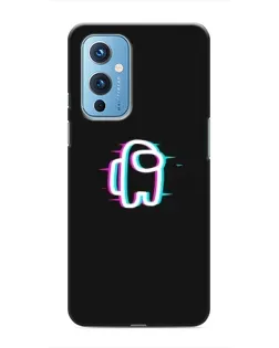 Чохол для OnePlus 9 з картинкою «Among Us неон»