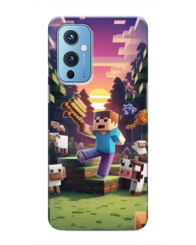 Чохол для OnePlus 9 з картинкою «Стів на фермі» Чохол для OnePlus 9 з картинкою «Стів на фермі»