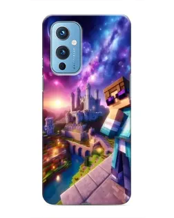Чехол для OnePlus 9 с картинкой «Стив и космос»