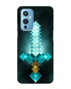 Чохол для OnePlus 9 з картинкою «Алмазний меч неон»