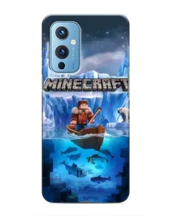 Чохол для OnePlus 9 з картинкою «Minecraft льодянийсвіт»