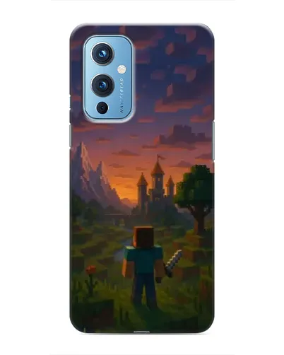 Чохол для OnePlus 9 з картинкою «Стів біля вежі» Чохол для OnePlus 9 з картинкою «Стів біля вежі»