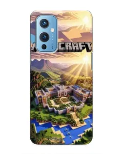 Чохол для OnePlus 9 з картинкою «Minecraft панорама»