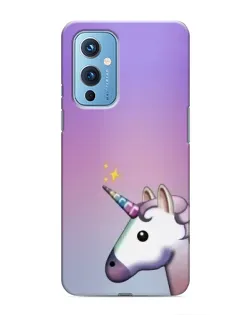 Чехол для OnePlus 9 с картинкой «Единорог градиент» Чехол для OnePlus 9 с картинкой «Единорог градиент»