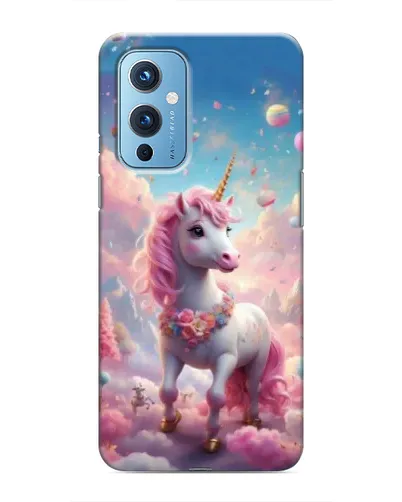 Чехол для OnePlus 9 с картинкой «Единорог среди облаков» Чехол для OnePlus 9 с картинкой «Единорог среди облаков»