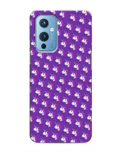 Чохол для OnePlus 9 з картинкою «Єдинороги на фіолетовому» Чохол для OnePlus 9 з картинкою «Єдинороги на фіолетовому»