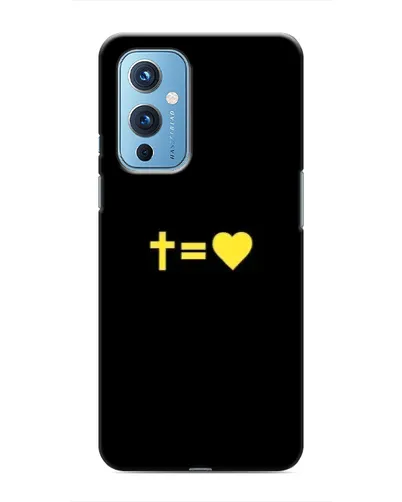 Чехол для OnePlus 9 с картинкой «Сердце и Крест» Чехол для OnePlus 9 с картинкой «Сердце и Крест»