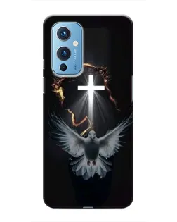 Чехол для OnePlus 9 с картинкой «Голубь и Свет»