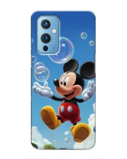 Чехол для OnePlus 9 с картинкой «Mickey и мыльные пузыри» Чехол для OnePlus 9 с картинкой «Mickey и мыльные пузыри»