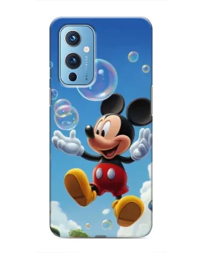 Чехол для OnePlus 9 с картинкой «Mickey и мыльные пузыри» Чехол для OnePlus 9 с картинкой «Mickey и мыльные пузыри»