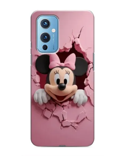 Чехол для OnePlus 9 с картинкой «Минни сквозь стену» Чехол для OnePlus 9 с картинкой «Минни сквозь стену»