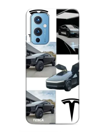 Чехол для OnePlus 9 с картинкой «Коллаж Cybertruck Tesla» Чехол для OnePlus 9 с картинкой «Коллаж Cybertruck Tesla»