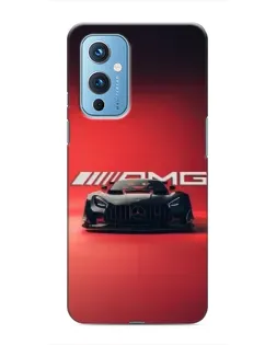 Чохол для OnePlus 9 з картинкою «Mercedes AMG — червона лінія»