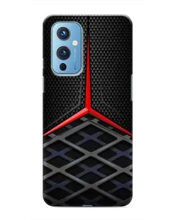 Чохол для OnePlus 9 з картинкою «Mercedes Carbon Grid»