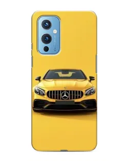 Чохол для OnePlus 9 з картинкою «Жовтий Mercedes GT»