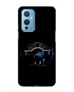 Чохол для OnePlus 9 з картинкою «Салон Audi — кермо» Чохол для OnePlus 9 з картинкою «Салон Audi — кермо»