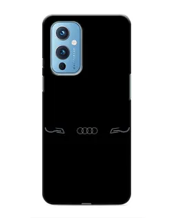 Чохол для OnePlus 9 з картинкою «Audi — світловий підпис»