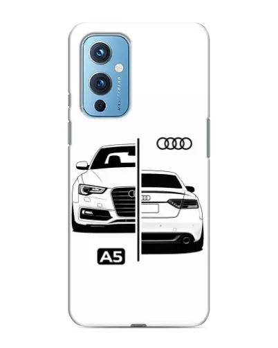 Чохол для OnePlus 9 з картинкою «Audi — контрастний дизайн» Чохол для OnePlus 9 з картинкою «Audi — контрастний дизайн»