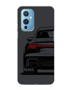 Чохол для OnePlus 9 з картинкою «Задня частина Audi — арт»
