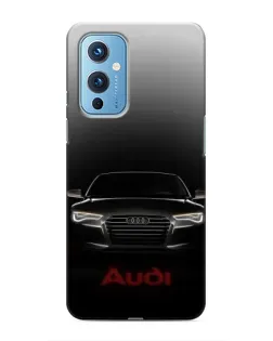 Чохол для OnePlus 9 з картинкою «Audi — градієнтний контур»